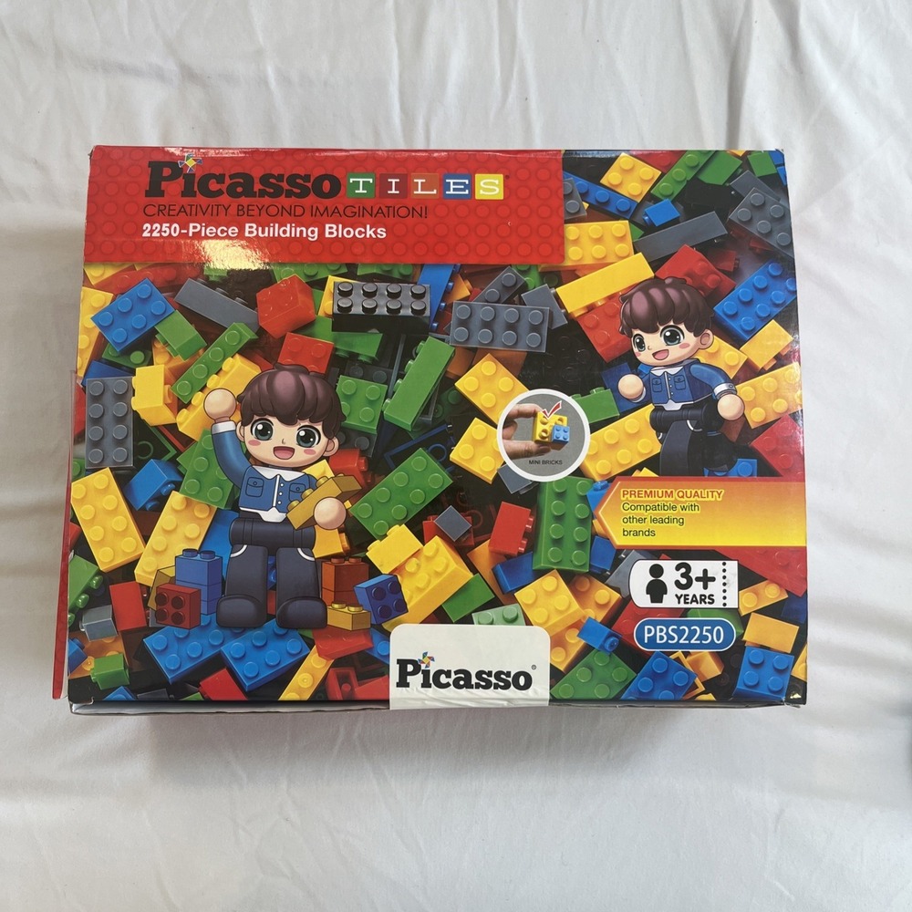 Picasso Tiles Building‎ Blocks Steam 2250 Pieces